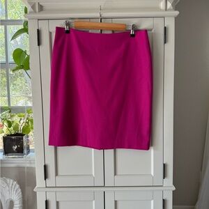 Talbots Vibrant Fuchsia Mini Skirt